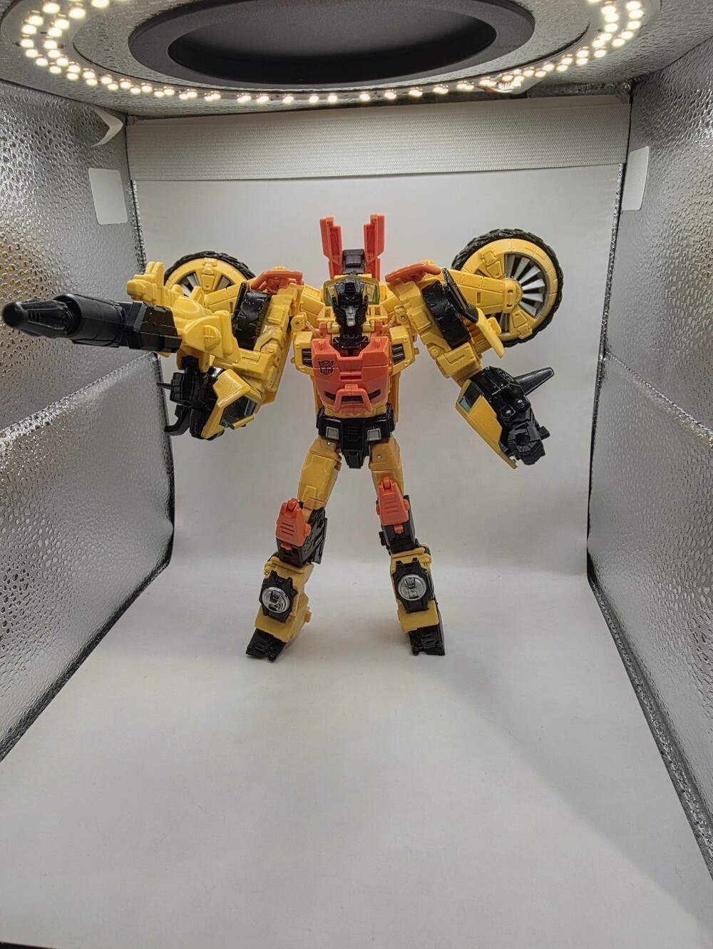 Transformers Generations Thrilling 30 Voyager Class Sandstorm, IDW wreckers - cu
